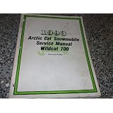 1993 Arctic Cat Wildcat 700 Service Shop Repair Manual by arctic cat