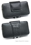 Apple iPhone Designio Leather Pouch (Horizontal Loading)