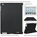 i-BLASON iPad 2 Case Smart Cover Compatible (Not Included) Ultra Slim 1.2mm (Black)