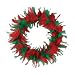 Christmas Feather Wreath - Small Party Supplies