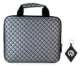 Acer Aspire One 101 Inch Netbook Laptop Hard Nylon Case with Internal Pocket Special Edition Pattern Design Fits Models 522-BZ465 - D255E-13471 - D257-13876 - D257-1437 - D257-1471 - D257-1633 - D257-1646 - D257-1802 - D257-1818 - D260-23797 - HAPPY2-13445 - HAPPY2-13647 - HAPPY2-13666 - HAPPY2-13875 Color Nuvur Keychain ND10NEK4