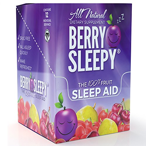 Berry Sleepy All Natural Melatonin from The 100% Fruit Sleep Aid, 12 Servings Berry Sleepy All Natural Melatonin from The 100% Fruit Sleep Aid, 12 Servings