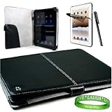 Melrose Apple Ipad Leather Case Black Cover Accessories Kit Includes ?Black ....