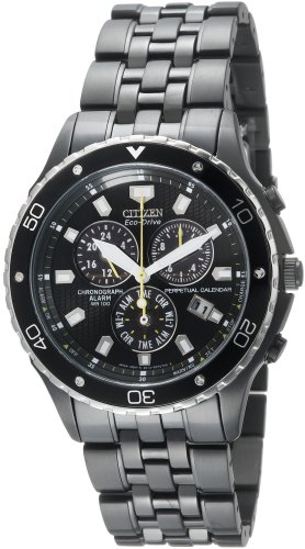 Best Buy Citizen Men's BL5295-55E Eco-Drive Perpetual Calendar Black Ion-Plated Chronograph Watch Lowest Prices Best Buy Citizen Men's BL5295-55E Eco-Drive Perpetual Calendar Black Ion-Plated Chronograph Watch Lowest Prices