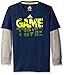 adidas Boys' Active Two-fer Tee Shirt