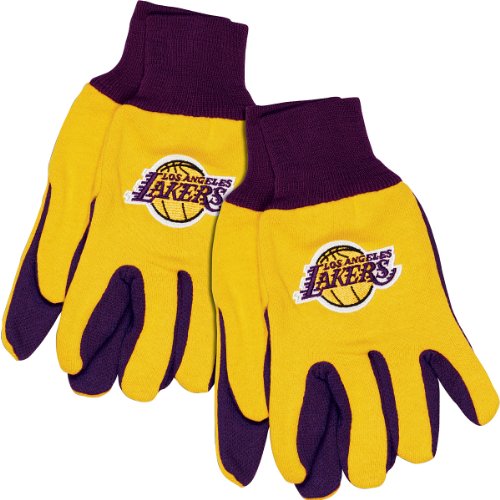Mcarthur Sports Los Angeles Lakers Utility Glove - 2 Pack