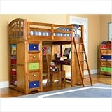 BuildABear 63318 Bearific Loft Bed in Cocoa