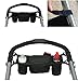 Nowhy Universal Stroller Organizer Diaper Baby Car Carriage Bag with Bottle Holders