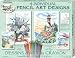 Dimensions Needlecrafts Paintworks/Pencil by Number, Beach Scenes Variety Pack
