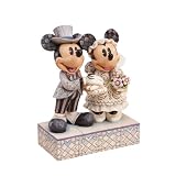 Disney Traditions by Jim Shore 4013988 Mickey and Minnie Mouse Wedding Figurine 6-1/4-Inch