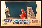CHRIS OSGOOD / DETROIT RED WINGS & OWEN NOLAN / SAN JOSE SHARKS 1997 NHL * Freeze Frame One-On-One * Starting Lineup Action Figure Deluxe Box Set