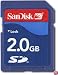 SanDisk 2 GB Class 2 SD Flash Memory Card SDSDB-2048-A11