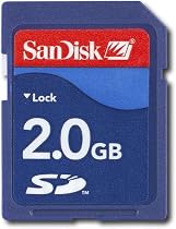 SanDisk 2 GB Class 2 SD Flash Memory Card SDSDB-2048-A11
