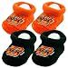 Search : Oklahoma State Cowboys Newborn Orange & Black 2-Pack Bootie Socks