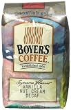 Boyer's Coffee Vanilla Nut Cream Decaf, 16-Ounce Bags (Pack of 2)