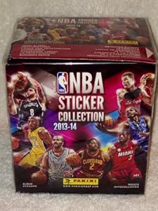 2013-14 Official Panini NBA Sticker Collection - 50 Sticker Packets Per Box (5 Stickers Per Pack)