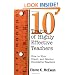 Ten Traits of Highly Effective Teachers: How to Hire, Coach, and Mentor Successful Teachers