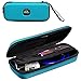 Prohapi Hard Stethoscope Case with ID Slot Compatible with 3M Littmann/ADC/Omron Stethoscope Includes Mesh Pocket for Nurse Accessories (Turquoise)