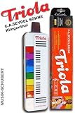 Triola - Blasharmonika mit 12 farbigen Tasten und farbigen Noten zu 4 beliebten Kinderliedern - leichte Ansprache - f�r Kinder von 2-12 Jahren. title=