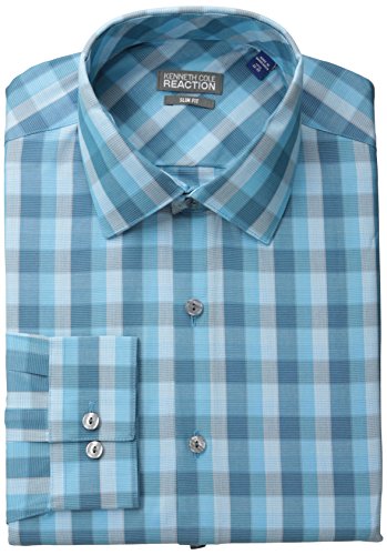 Kenneth Cole Reaction Men's Slim Fit Graphic Check