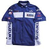 JOE ROCKET SUZUKI BLUE/WHITE TEAM PIT-SHIRT! SMALL
