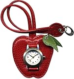 hang watch (ハングウォッチ) アクセサリウォッチ りんご 赤 EP119B
