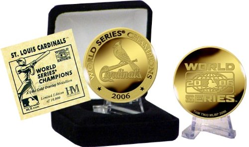 Buy 24KT Gold St. Louis Cardinals 2006 World Series Champions Coin by No manufacturer