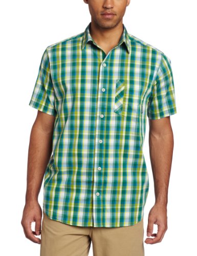 Columbia Men's Decoy Rock Short Sleeve Shirt, Foliage, Large On Sale