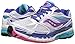 Saucony Women's Guide 8 Running Shoe,White/Twilight/Pink,7.5 M US
