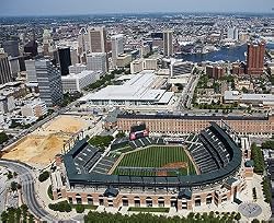 Baltimore's Camden Yards Photograph - Beautiful 16"x20" Photographic Print by Carol M. Highsmith