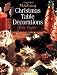 Making Christmas Table Decorations