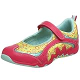 Stride Rite Little Kid/Big Kid Stella Slip-On,Hot Pink/Yellow,4 W US Big Kid