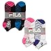 12 Pr Womens/Girls FILA Shock Dry Ankle Socks Sport Low Cut Colorful Black White