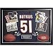 Dick Butkus Chicago Bears Large Autographed Shadow Box