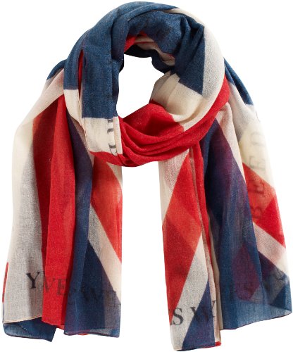 erfurt Unisex - Erwachsene Schal 40006, Gr. one size, Mehrfarbig (35 Red) Preisvergleich