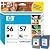 HP C9321BN 56/57 Black/Color Ink Cartridges Combo Pack