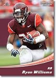 2011 Leaf Limited Football Card # 17 Ryan Williams RC - Arizona Cardinals (RC - Rookie Card) NFL Rookie Trading Card in Rookie Top Load Case