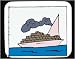 Decorated Mouse Pad with Puerto Rico, sea, boat, water, ocean, vessel, ship, Caribben, sail