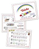 Produkt-Bild: TRIOLA LIEDERBUCH BAND 4 - 11 deutsche Kinderlieder f&uuml;r die Triola - jetzt auch f&uuml;r Mundharmonika inkl. Spielanleitung