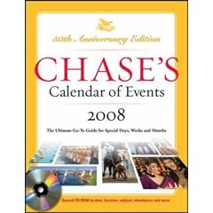 Chase's Calendar of Events 2008 w/CD-Rom