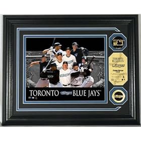 Toronto Blue Jays Team Force 24KT Gold Coin Photo Mint