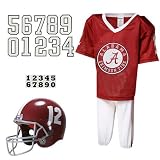 Alabama Crimson Tide Youth Crimson-White Deluxe Team Uniform Set (Small)
