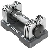 Cheap Reebok 25 Pound Adjustable Speed Pac Single Dumbell