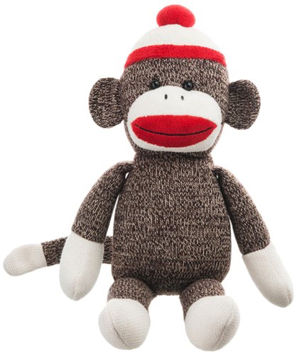 Webkinz Knit Sock Monkey Plush