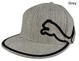 New Puma Golf - Monoline Fitted Cap Hat Grey/Black Large/XL