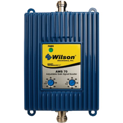 Wilson Electronics 802365 In-Build Wireless Smart Technology II Signal Booster - Retail Packaging - Blue