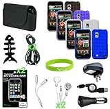 CrazyOnDigital 17 items Cases Charger Screen Protector For Samsung Fascinat ....