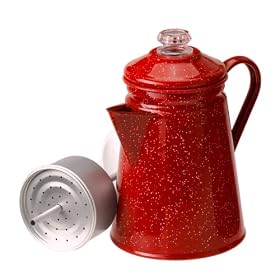 GSI Outdoors Enamelware 8 - Cup Percolator