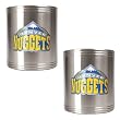 Denver Nuggets NBA 2pc Stainless Steel Can Holder Set - Primary Logo