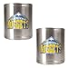 Denver Nuggets NBA 2pc Stainless Steel Can Holder Set - Primary Logo by Great American Products